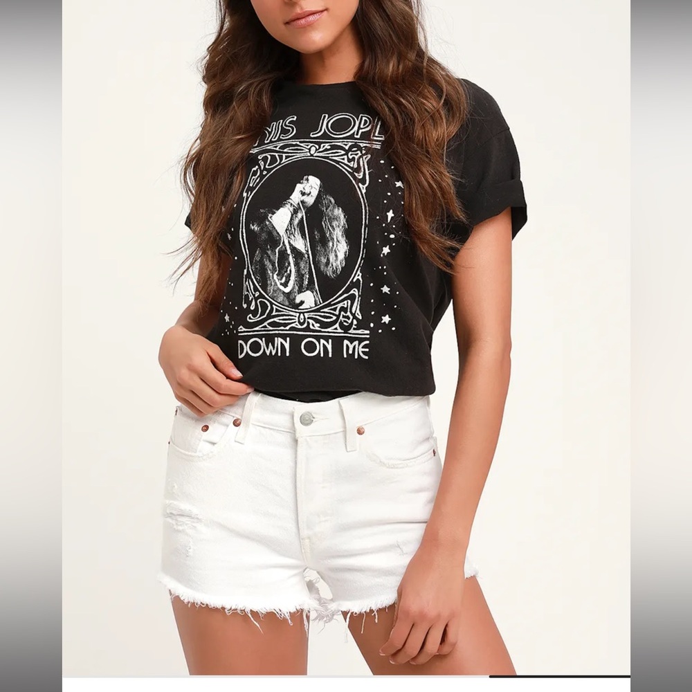 Levi’s 501 White Cream Shorts
